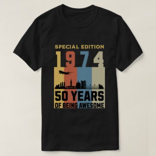 T-shirt 1974 Edition Spéciale 50 Ans D'Être Impressionnant