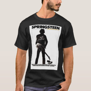 T-shirt 1975 Springsteen Concert Poster Peinture. Essentia