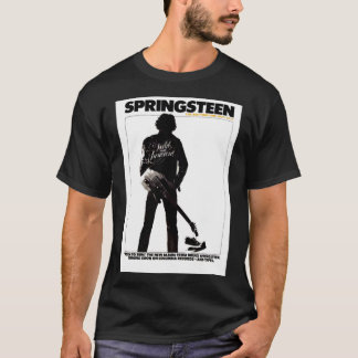 T-shirt 1975 Springsteen Concert Poster Peinture. Essentia