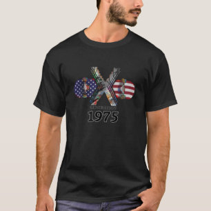 T-shirt 1975, X American Skateboard