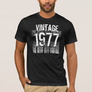 T-shirt 1977 Anniversaire - Le meilleur Vintage de 1977