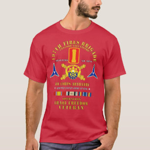 T-shirt 197e brigade d'incendie 3e opération d'artillerie