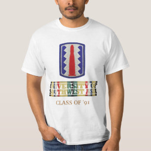 T-shirt 197th FNI. Bde. Université de chemise de l'Asie d