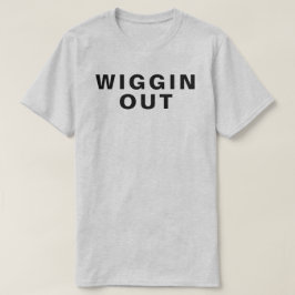 T-shirt 1980 d'argot de WIGGIN rétro