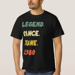 T-shirt 1980. Dons La Légende Des Chemises Depuis Juin 19