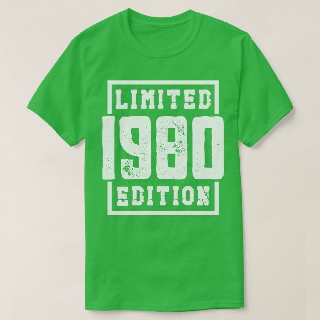 T-shirt 1980 Edition limitée (Design devant)