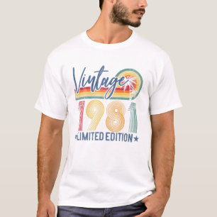 T-shirt 1981 40E Cadeau Anniversaire Pour Hommes Femmes Vi