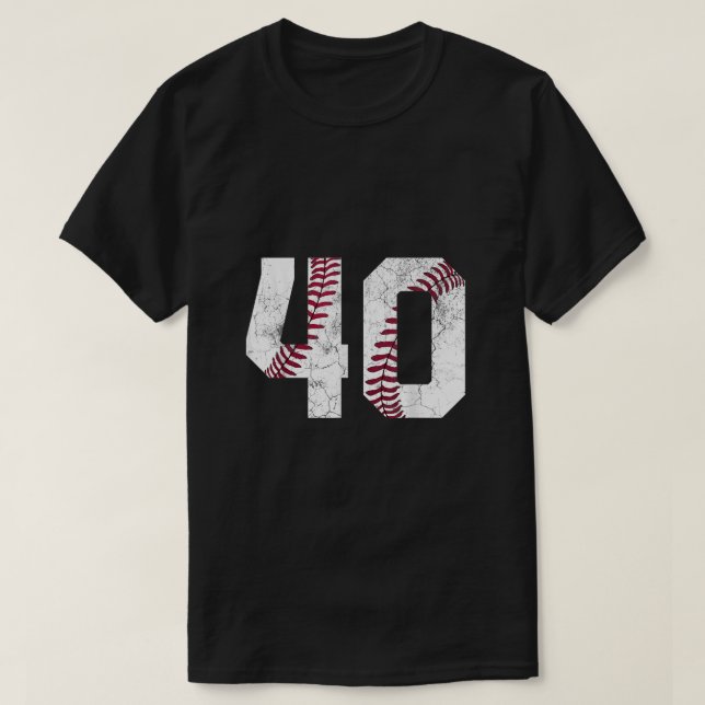 T-shirt 1983 40e anniversaire Gift Baseball Softball 40 an (Design devant)
