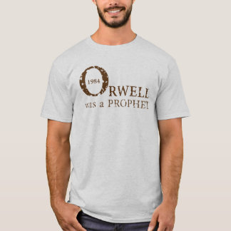 T-shirt 1984 Orwell était un PROPHÈTE pour les hommes, Ash