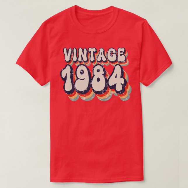 T-shirt 1984 vintage (Design devant)