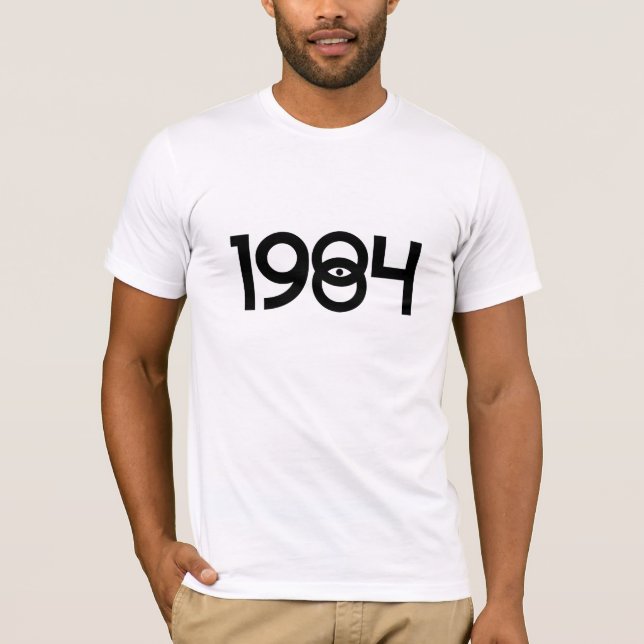 T-shirt 1984 vous observant (Devant)