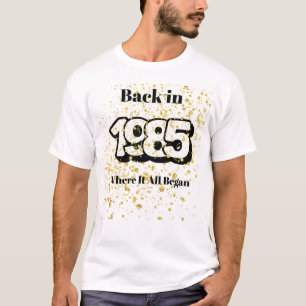 T-shirt 1985 Gold Splash