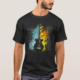 T-shirt 1985 Original Fun Colorful Retro Flames Classic Co