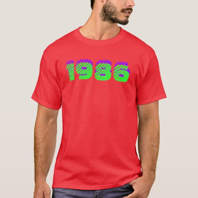 T-SHIRT 1986 (Devant)
