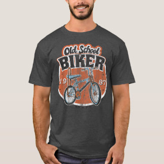 T-shirt 1987 Vieux Vélo d'École Bonanazarad
