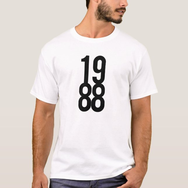 T-SHIRT 1988 (Devant)