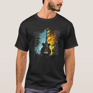 T-shirt 1988 Original Amusant Coloré Rétro Flammes Classiq
