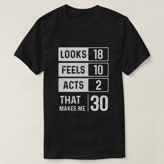 T-shirt 1989 Un Anniversaire De 30E Anniversaire Se Sent A (Design devant)