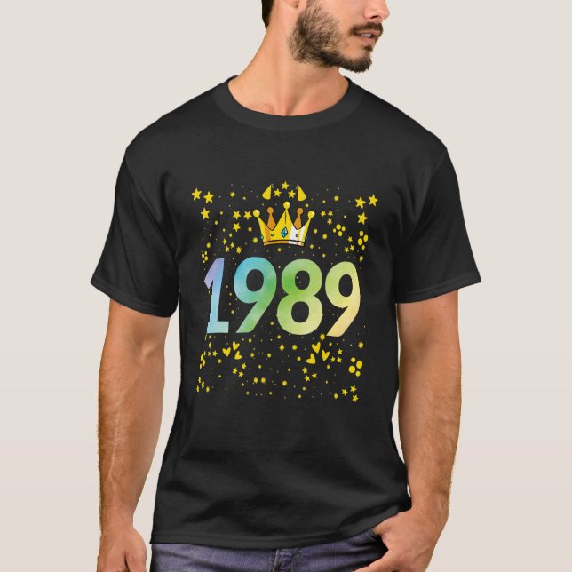 T-shirt 1989e anniversaire 1989 1 (Devant)