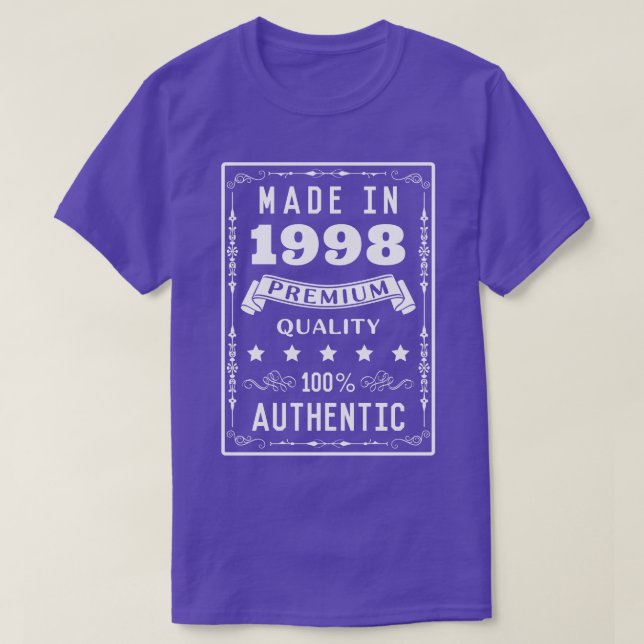 T-SHIRT 1998 (Design devant)