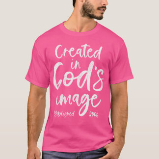 T-shirt 19 Ans Chrétien Jésus Et Dieu 2006 19E Oiseau