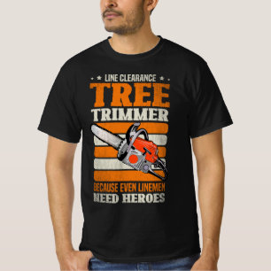 T-shirt 19.Arboriste pour un coupe-arbre