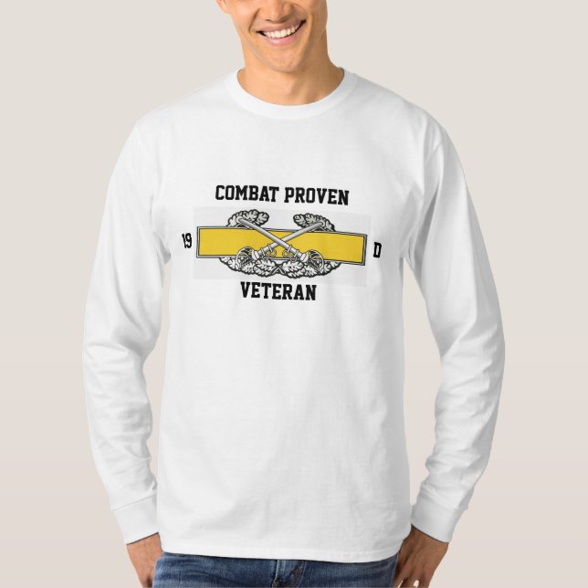 T-shirt , 19, D, combat montré, vétéran (Devant)