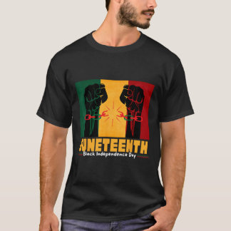 T-shirt 19 juin 1865 Fête de l'Indépendance des Noirs