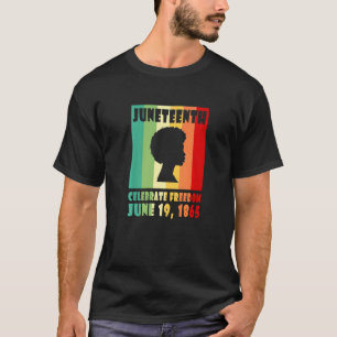 T-shirt 19 juin 1865 JunetDix Celebrate Black Freedom Hi