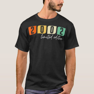 T-shirt 19e anniversaire filles garçons 19 ans Anniversair
