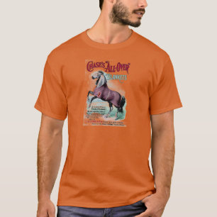 T-shirt 19e C. Couvertures Chase Horse
