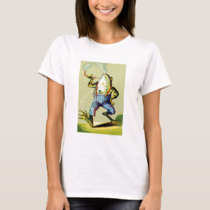 T-shirt 19ème C. Grenouille de tabagisme de tuyau