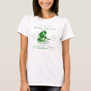 T-shirt 19ème C. Grenouille sautante de Twains de marques
