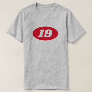 T-shirt 19ème cadeau de chemise d'anniversaire d'âge fait