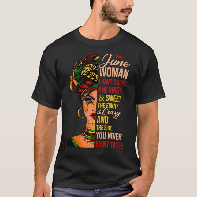 T-shirt 19ème jour fêtant la liberté noire (Devant)