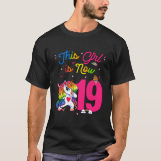 T-shirt 19Th This Is Now 19 Unicorn Py