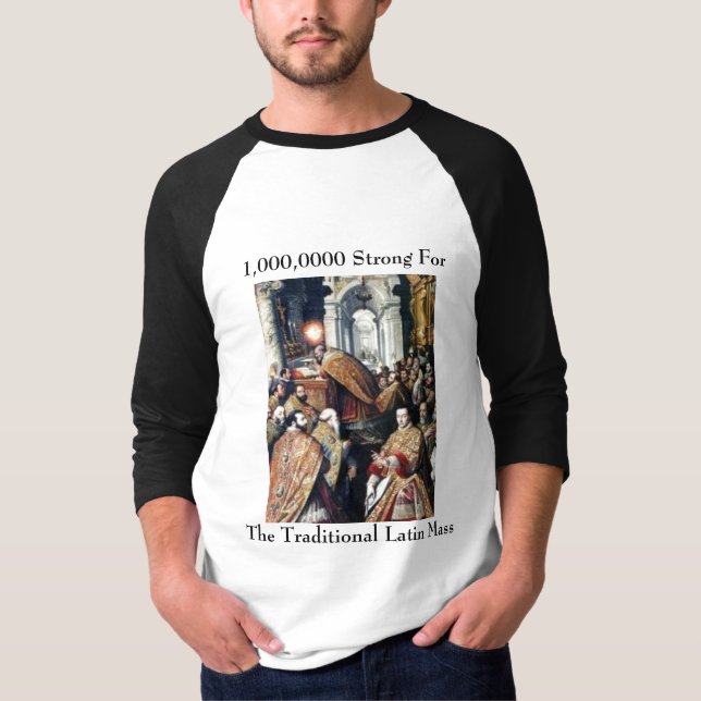 T-shirt 1.000.000 fort pour la masse latine traditionnelle (Devant)