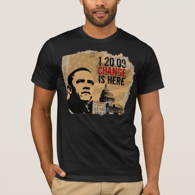 T-shirt 1.20.09 - Jour d'inauguration (Devant)