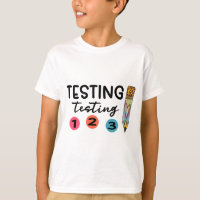 1 2 3 Jour d'essai Coordinateur de test de chemise