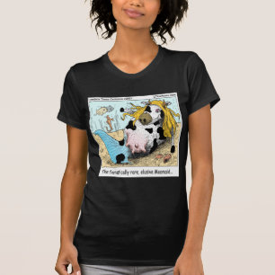 T-shirt 1/2 Vache 1/2 Sirène Moomaid Drôle