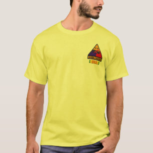 T-shirt 1/77th La Division en acier de tigres d'armure
