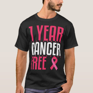 T-shirt 1 an sans traitement contre le cancer Leucémie du 