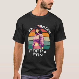 T-shirt 1 Anime Poppy Ga Kawaii Beautiful