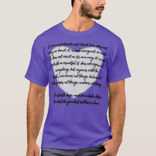 T-shirt 1 Corinthiens 13 L'amour est