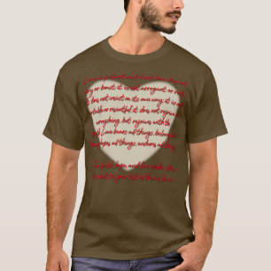 T-shirt 1 Corinthiens 13 L'amour est1