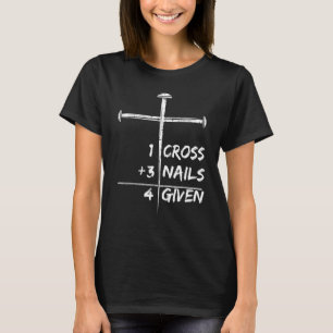 T-shirt 1 Croix 3 ongles pardonnés 4 Donné Christian Happy