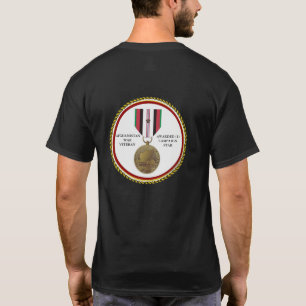 T-SHIRT 1 ÉTOILE DE CAMPAGNE AFGHANISTAN WAR VETERAN