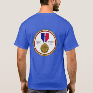 T-SHIRT 1 ÉTOILE DE CAMPAGNE KOSOVO WAR VETERAN