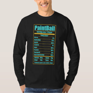 T-shirt 1 Joueur Paintball Dye Speedball Actif récréatif
