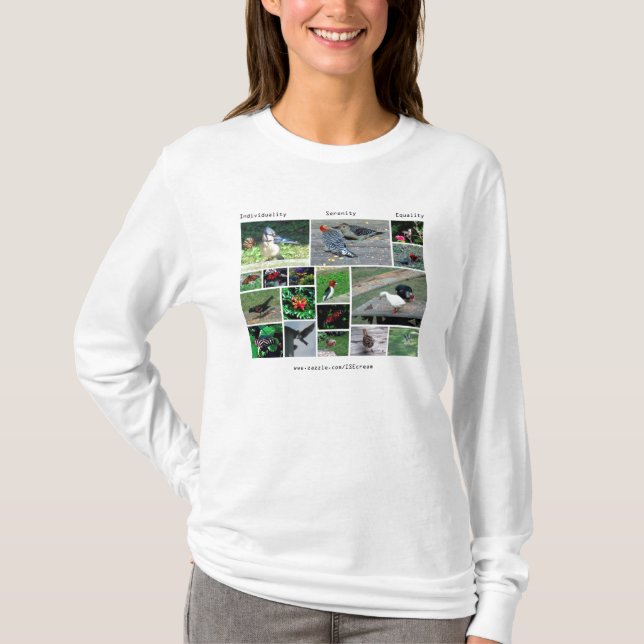 T-shirt (#1) - les dames - voir svp le diagramme (Devant)